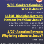 St Lucy Parish Adult Seminars & Retreats (1)